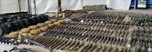 IDF seizes EFPs, RPGs, and other weapons from Hamas