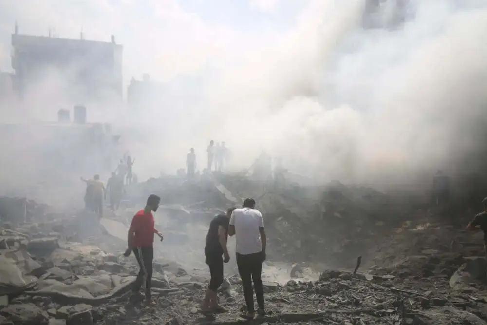 447 children killed in Gaza bombing