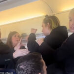 Airline passenger yelling about being ‘human trafficked’