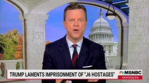 Joe Scarborough offended by Trump calling Jan. 6 rioters hostages akin to Israelis