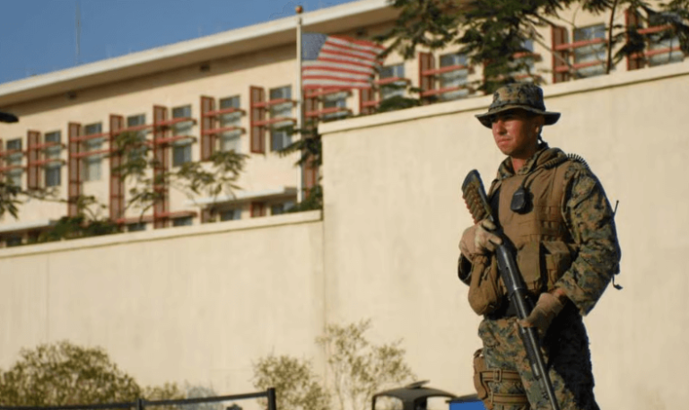 Marines Sent to Protect US Embassy in Haiti