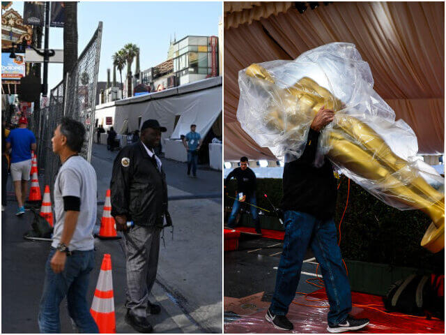 Oscars Erect Wall of Steel Fencing to Avoid Humiliation by Pro-Palestinian Protesters