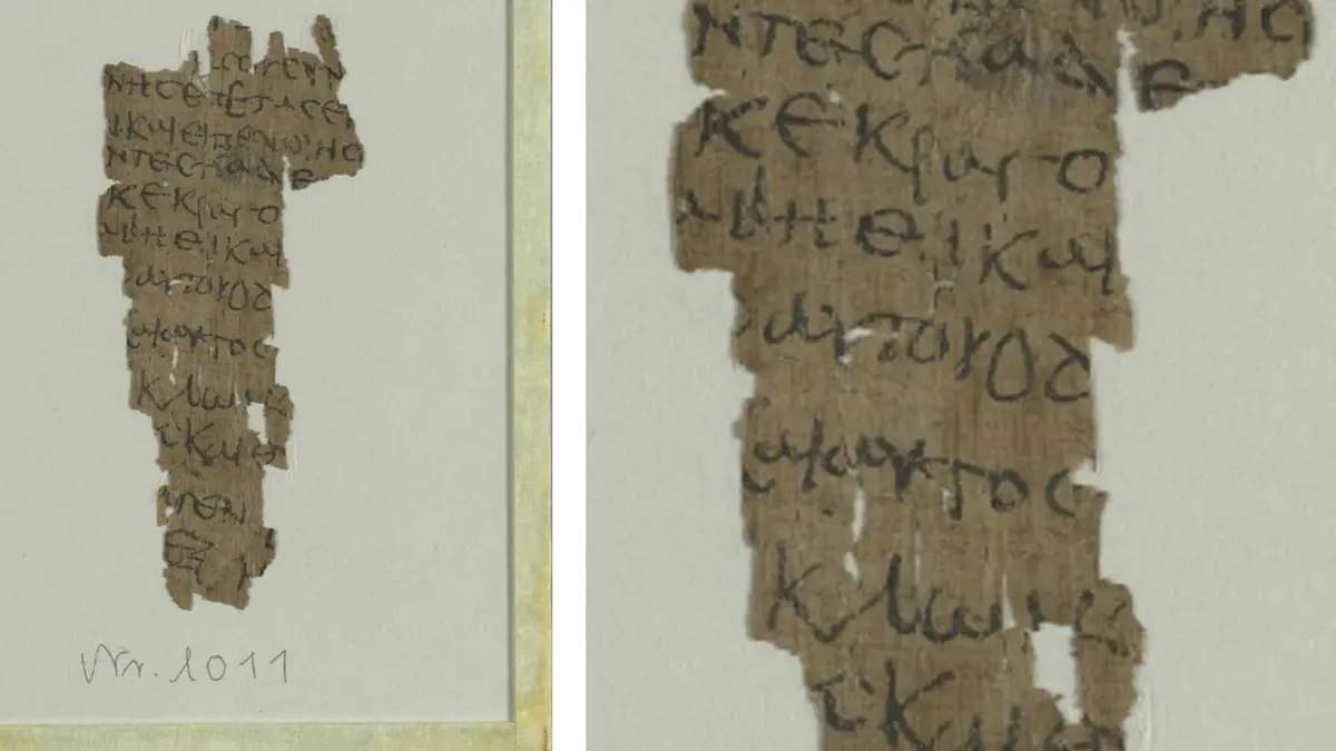 German Researchers Decode Earliest Known Written Record Of Jesus' Childhood