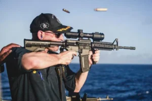 US Navy Dismisses Warship Commander After Photo of Backward Rifle Scope