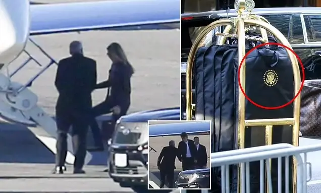 Melania Trump Loads Up Luggage In NYC As She Heads To FL To Join Don For Election Night Event