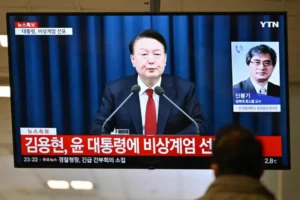 South Korea’s President Yoon Declares Emergency Martial Law