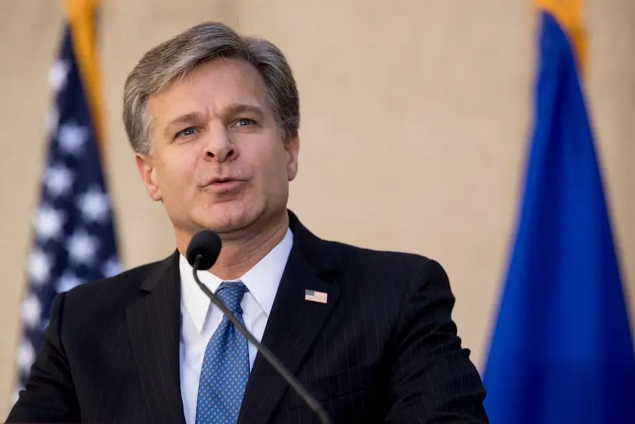 FBI Director Christopher Wray Says He Will Resign Before Trump Takes Office