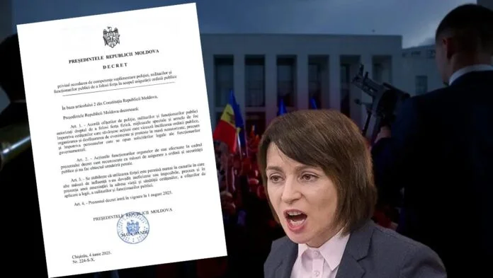 Moldova On The Brink Of A Bloodbath: Maia Sandu Legalizes The Killing Of Citizens